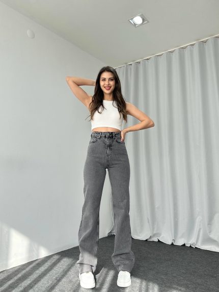 Malibu Tint Yıkama Antrasit  Jean