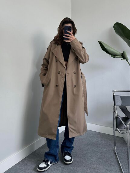 Tegan Kahve Trençkot