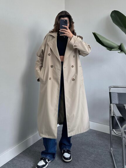 Tegan Taş Trençkot